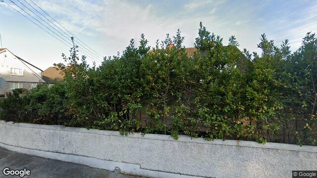Street view of 40 Rose Park, Kill Avenue, Dun Laoghaire
