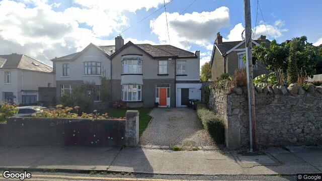 Street view of 22 Eden Road Upper, Dublin