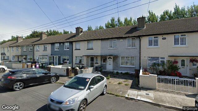 Street view of 10 Patrician Villas, Stillorgan, Dublin