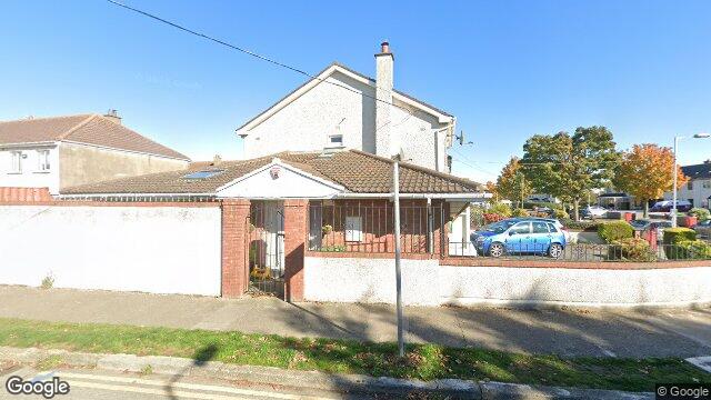 Street view of 1A Briarfield Grove, Kilbarrack, Dublin 5