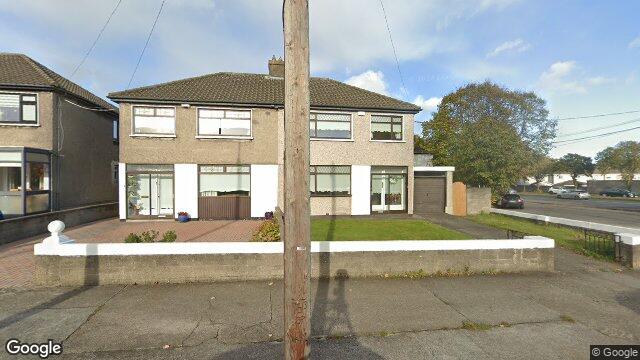 Street view of 2 Brookville Crescent, Coolock, Dublin 5, D05rr88