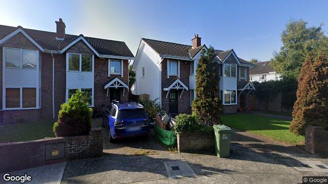 Street view of 38 Coppinger Glade, Co Dublin