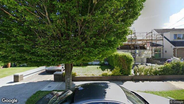 Street view of 21 Springhill Avenue, Blackrock