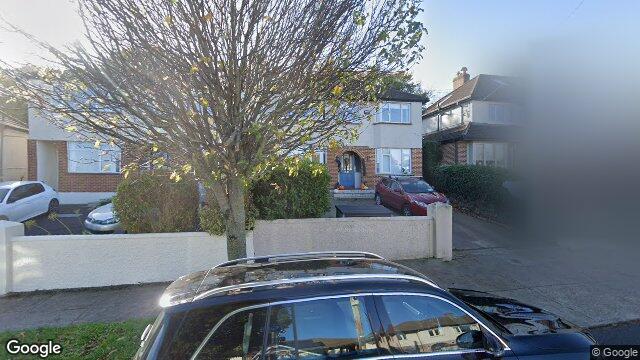 Street view of 53 Deerpark Road, Mount Merrion, Dublin