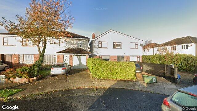 Street view of 20 Bayview Park, Killiney, Dublin