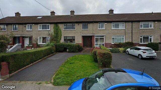 Street view of 38 Dale Road, Stillorgan, Dublin