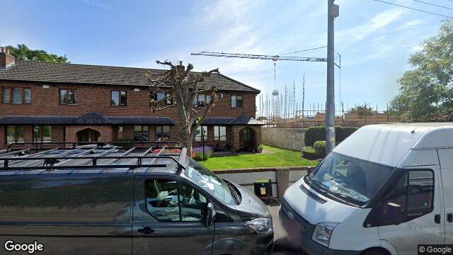 Street view of 5 Cedar Cottages, Linden Grove, Blackrock