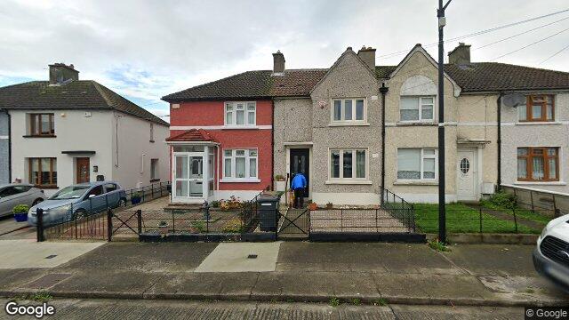 Street view of 17 Clandonagh Road, Donnycarney, Dublin 5