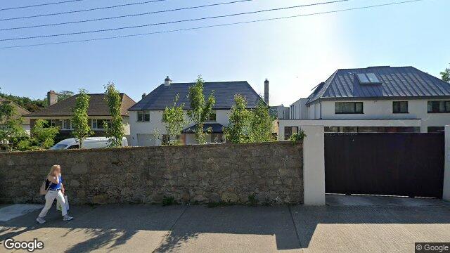 Street view of Carrickbrennan Road, Monkstown