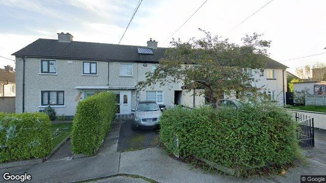 Street view of 84 Rory Oconnor Park, Abbey Road, Dun Laoghaire