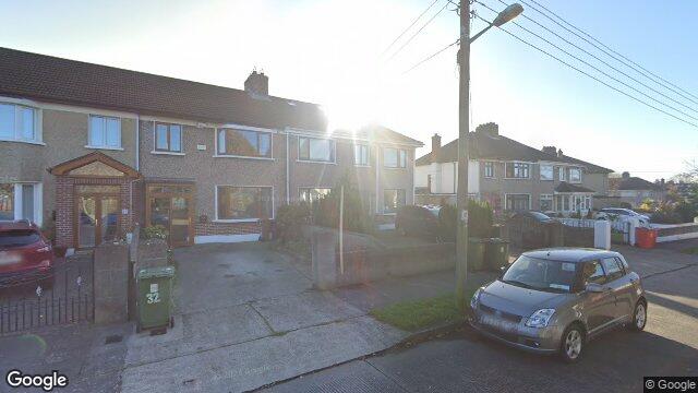 Street view of 33 Brookwood Lawn, Dublin 5
