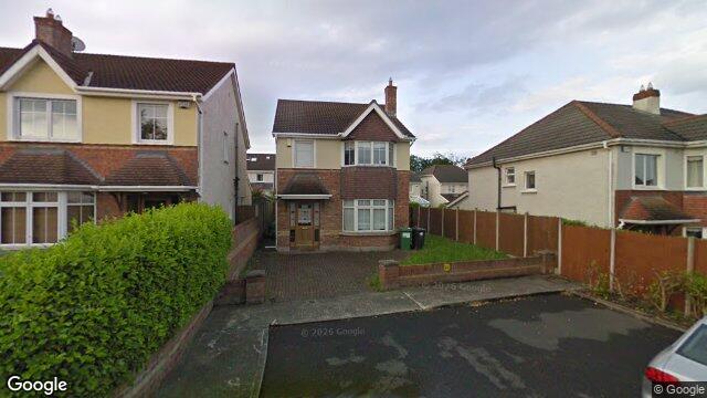 Street view of 34 St Andrews Drive, Fairways, Lucan