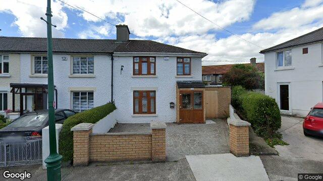 Street view of 14 Fairview Green, Dublin 3
