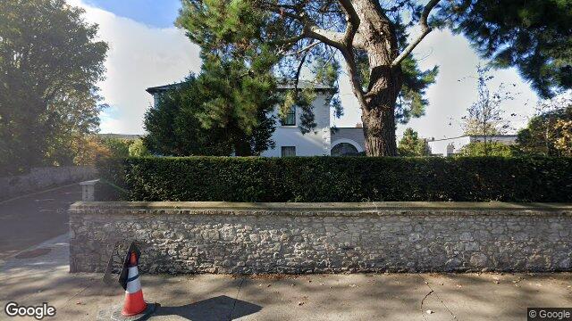 Street view of 11 Park Avenue, Sandymount