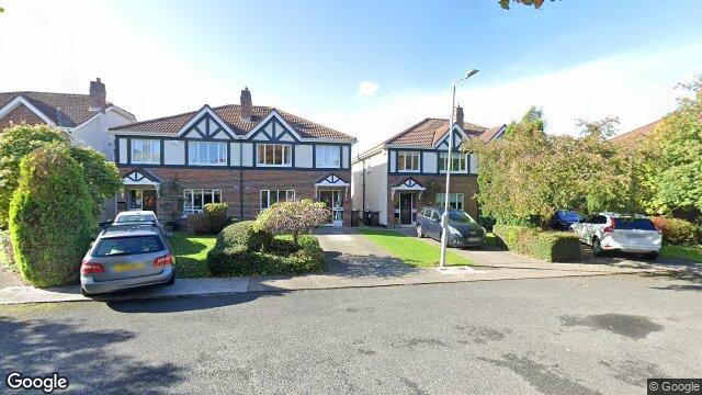 Street view of 25 Fosterbrook, Booterstown, Blackrock