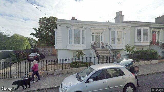 Street view of 40 Clarinda Park West, County Dublin