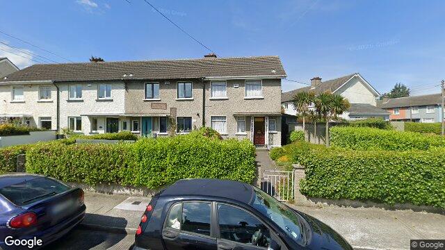 Street view of 55 Patrician Villas, Stillorgan, Co Dublin