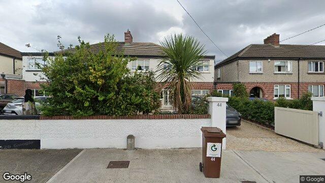 Street view of 44 Woodlands Drive, Dublin