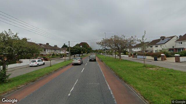 Street view of 21 Monalow Cottages, Clonkeen Road, Blackrock