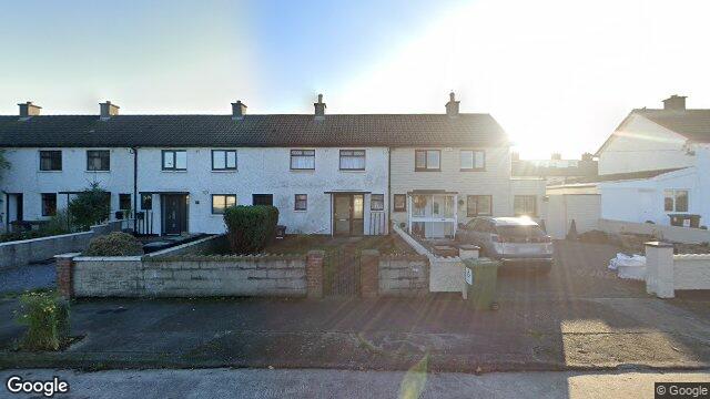 Street view of 28 Mt Olive Grove, Kilbarrack, Dublin 5