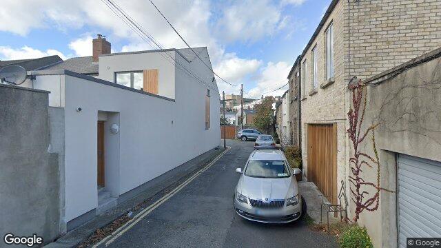 Street view of Cranmer Lane, Haddington Road Dublin 4