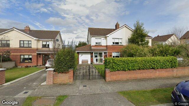 Street view of 12 Westbury Drive, Lucan