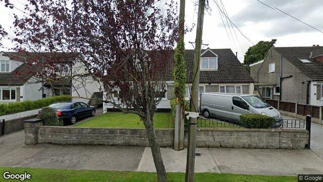 Street view of 22 Hazel Avenue, Kilmacud, Stillorgan