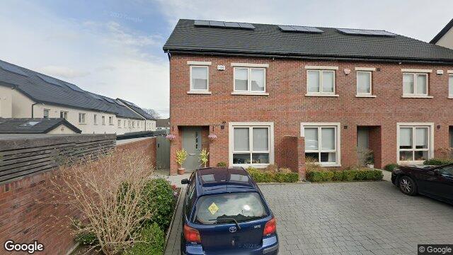 Street view of 12 Shackleton Grove, Lucan