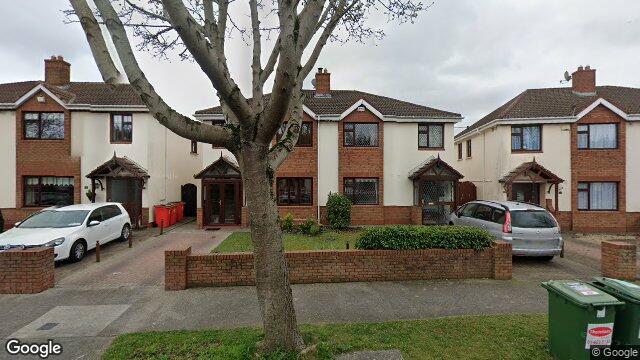 Street view of 25 Hermitage Road, Lucan, Dublin