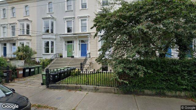 Street view of Apt 1, 11 Crosthwaite Park West, Dun Laoghaire