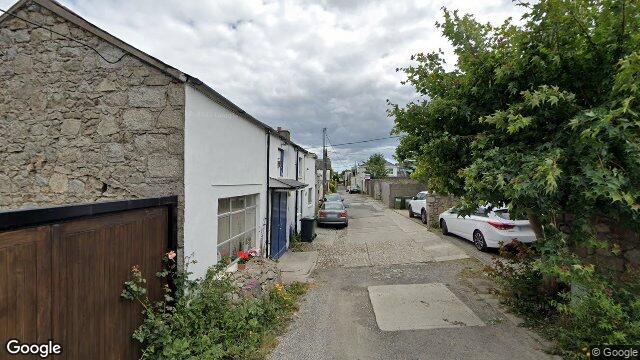 Street view of Rocks Yard Lane, Dublin