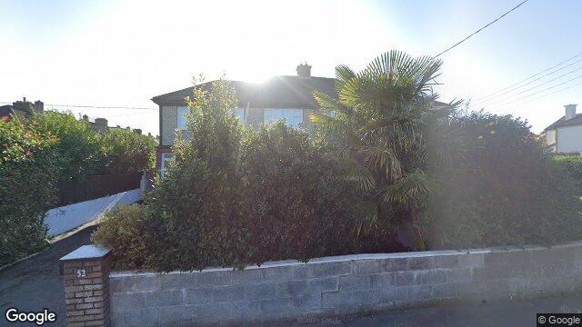 Street view of 52 Windsor Park, Monkstown, Dublin