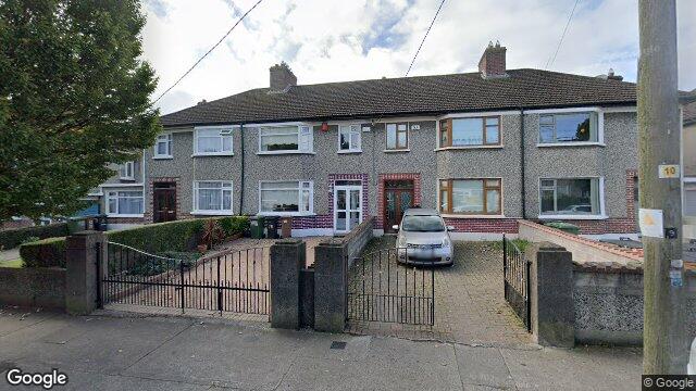 Street view of 79 Rosemount Avenue, Artane, Dublin 5