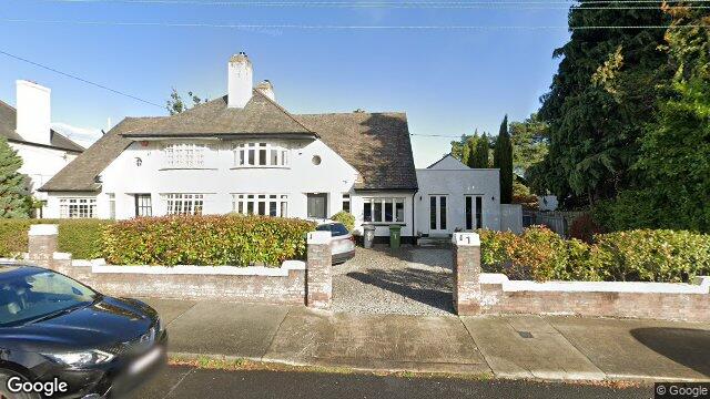 Street view of 1 Greenfield Road, Blackrock