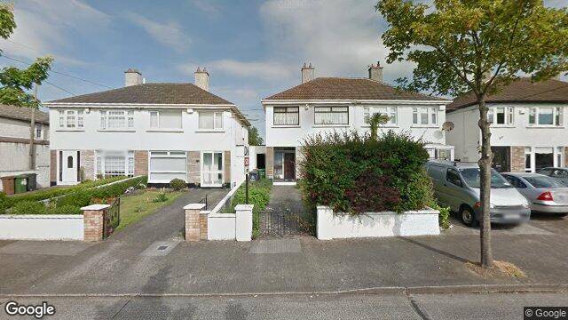 Street view of Jaina, 17 Woodbine Drive, Raheny Dublin 5