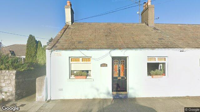 Street view of 2 Desmond Cottages, Ardbrugh Road, Dalkey
