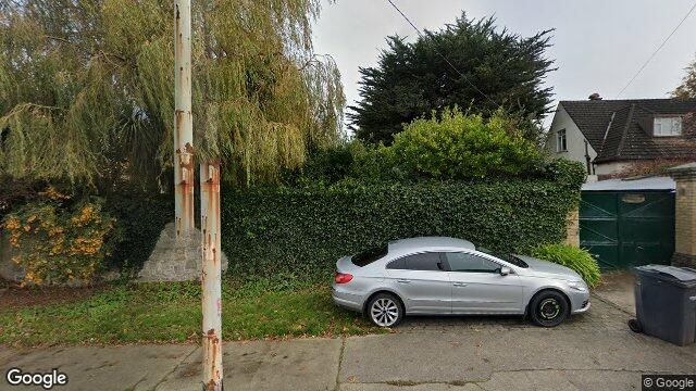 Street view of Adelaide Road, Glenageary