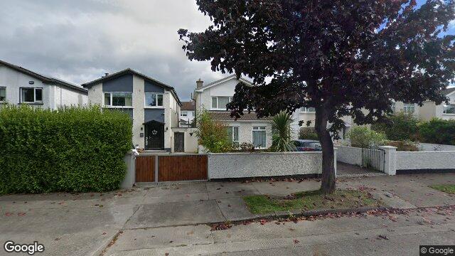 Street view of 102 Churchview Road, Killiney, Dublin