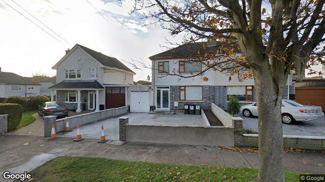 Street view of 3 Foxfield Green, Raheny, Dublin City