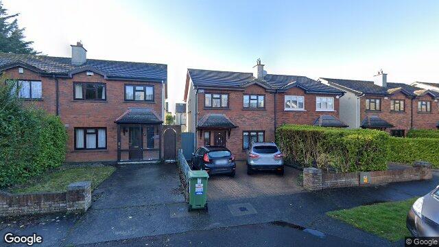 Street view of 23abbeydale Rise, Lucan, Dublin