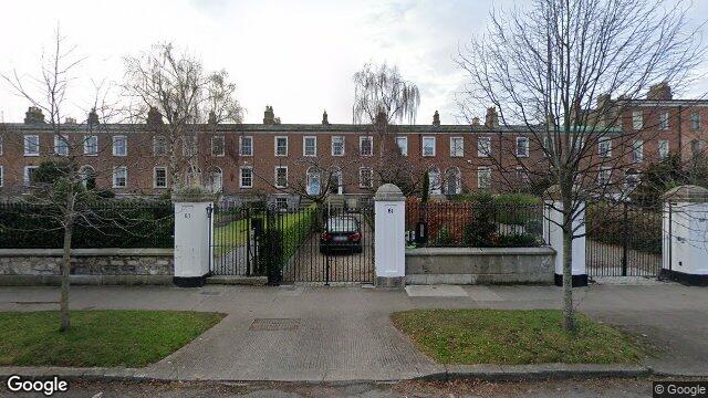 Street view of 61 Wellington Road, Dublin 4