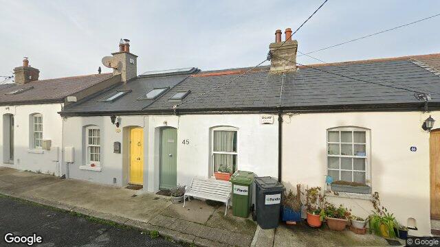 Street view of 45 Coldwell St, Glasthule, Dublin