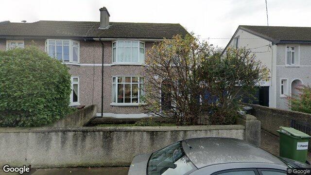 Street view of 6 Villarea Park, Glenageary, Dublin