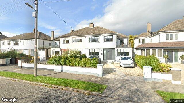 Street view of 15 Coolnevaun, Off Upper Kilmacud Road, Stillorgan
