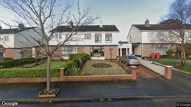 Street view of 15 Grange Park Avenue, Raheny, Dublin 5, D05k685