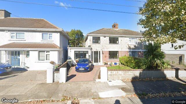 Street view of 12 Ennafort Road, Raheny, Dublin 5