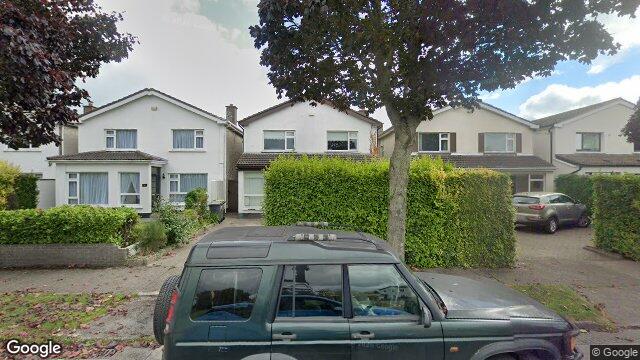 Street view of 15 Churchview Road, Killiney, Dublin