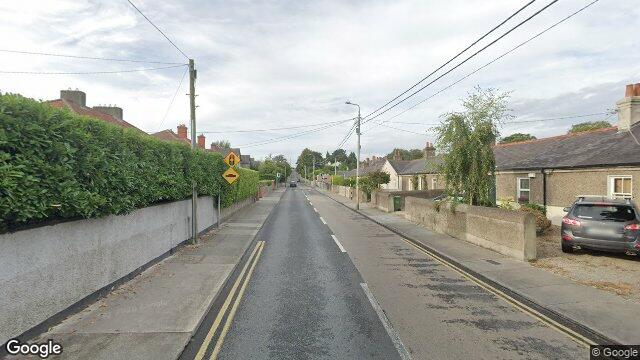 Street view of Glenageary Road Lower, Glenageary