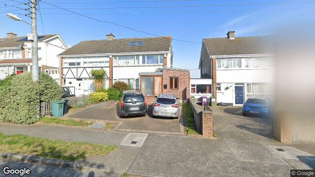 Street view of 43 Wyattville Park, Co. Dublin