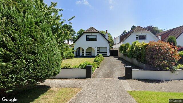 Street view of 5 Pinehaven, Cross Avenue, Blackrock